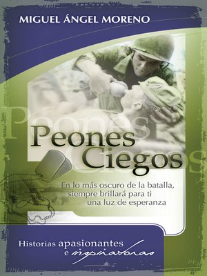 cover image of Peones ciegos